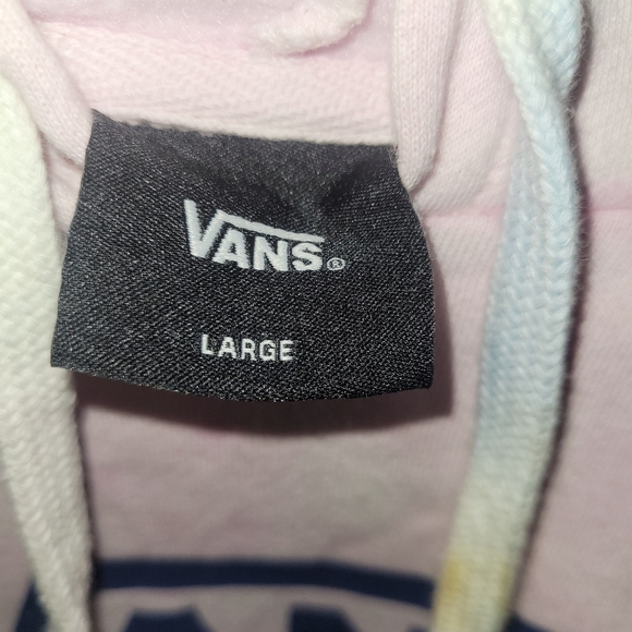 Vans Womens Pastel Tie-Dye Hoodie Sz L - Picture 6 of 6